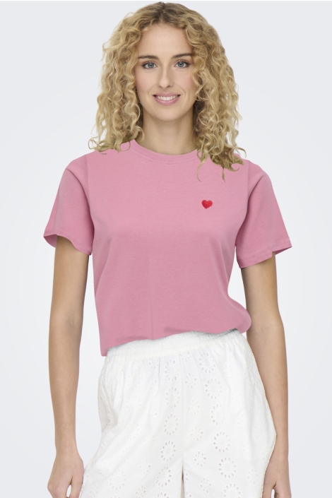 Jacqueline de Yong jdypisa s/s print top jrs noos